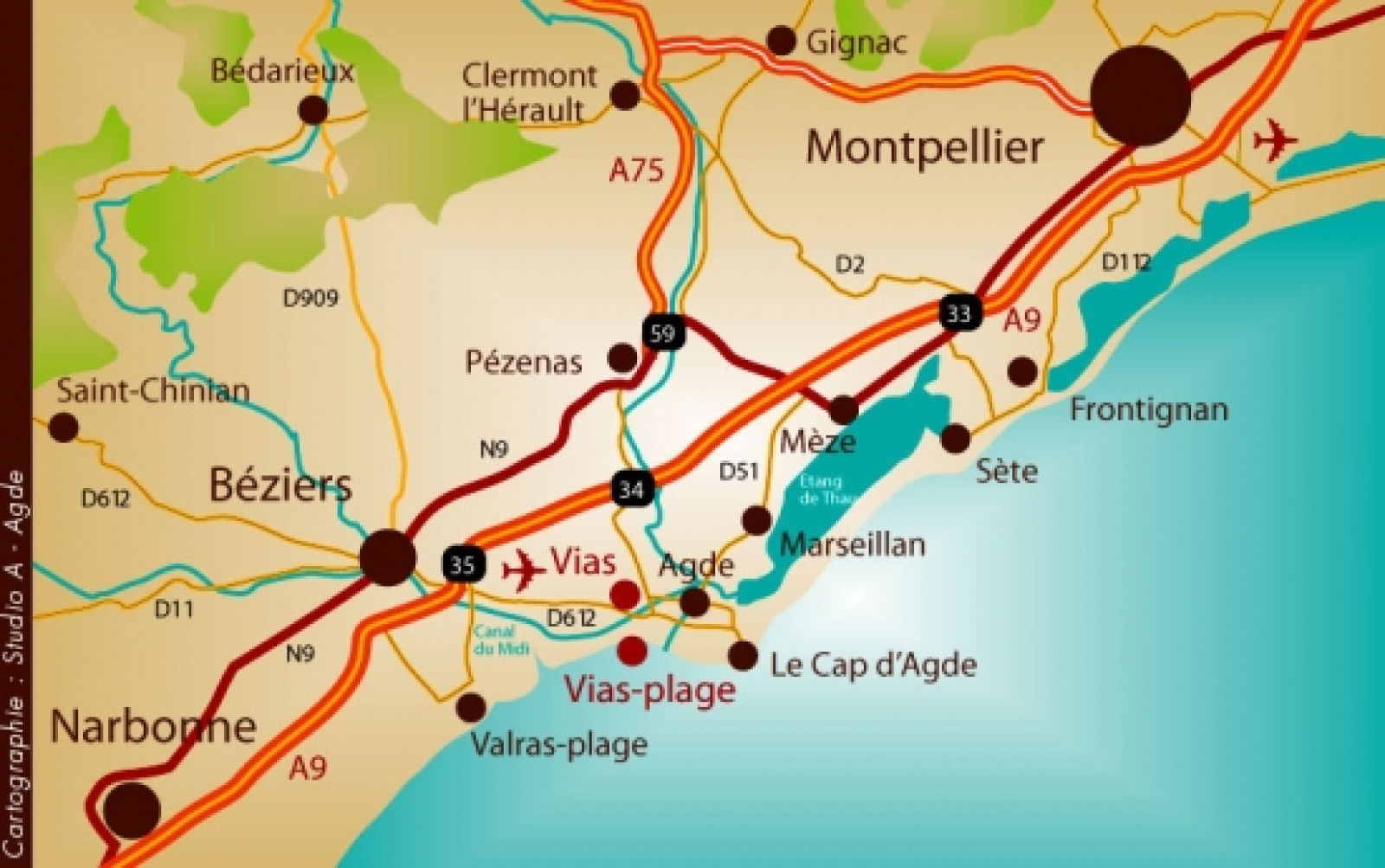 Image_, Maison / Villa, Vias Plage, ref :V0767